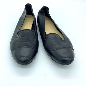 Also Flat Black Slip-ons